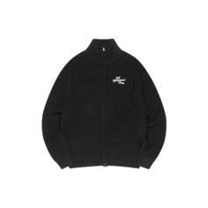 Кардиган LMC Script High Neck, размер M, , чёрный L.M.C