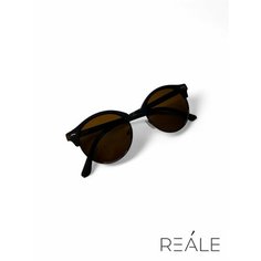 Солнцезащитные очки REALE, коричневый