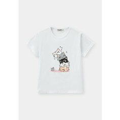 Футболка BLACKSI, размер 146, белый