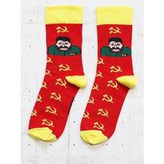 Носки SNUGSOCKS, размер 36-41, красный