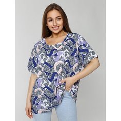 Футболка LOVETEX.STORE, размер 60, сиреневый