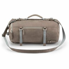 Сумка KoЖinka, фактура матовая, серый