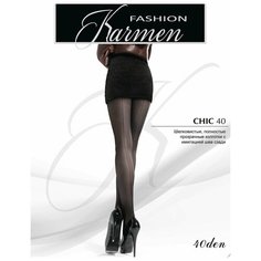 Колготки Karmen Chic, 40 den, размер 3, nero Кармен