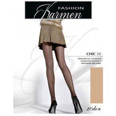 Колготки Karmen Chic, 20 den, размер 4, antilope Кармен