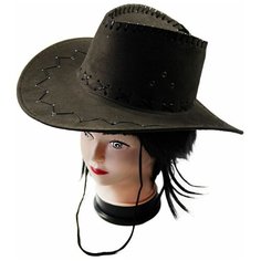Карнавальная шляпа ковбоя из искусственной замши Игрушка - Праздник