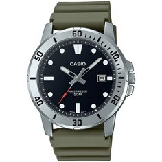 Наручные часы CASIO Collection, зеленый