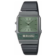 Наручные часы CASIO Vintage, черный/хаки