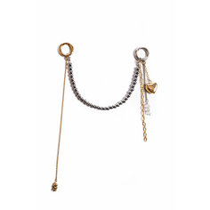 Украшение на сумку, глянцевая фактура, золотистый Samocvet Kamni