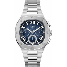 Наручные часы GUESS Dress, серебристый