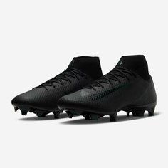 Бутсы NIKE, размер 8, черный