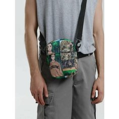 Сумка мессенджер SEVERCLOTHING, зеленый