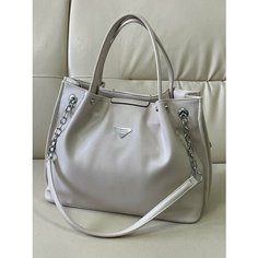 Сумка Baliviya, фактура гладкая, бежевый