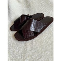 Тапочки LAMB BOTTI, размер 43, коричневый