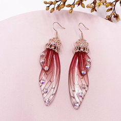 Серьги с подвесками, золотой Murmure Shop