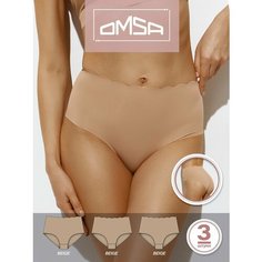 Трусы Omsa, размер 50 (XL), Бежевый(Beige)