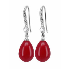 Серьги OTOKODESIGN, красный