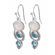 Серьги OTOKODESIGN, серебристый