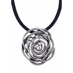 Колье OTOKODESIGN, серебристый
