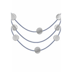 Колье OTOKODESIGN, серебристый
