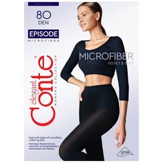 Колготки Conte elegant Episode, 80 den, grafit