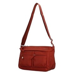 Сумка Samsonite, фактура гладкая, каштаново-коричневый