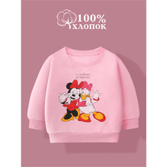 Свитшот , размер 110, розовый Jojo Bebe