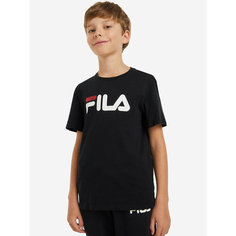 Футболка Fila, размер 146-152, черный