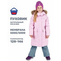 Пальто NIKASTYLE, размер 146-72, розовый