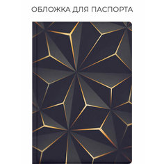 Обложка для паспорта RE:PA, оранжевый, черный