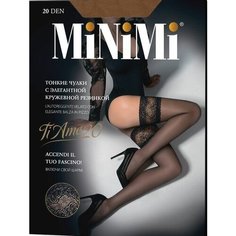 Чулки MiNiMi Ti Amo, 20 den, размер S-M, nero