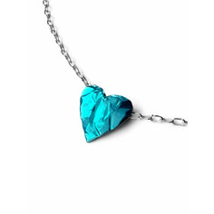 Колье SBLESKOM, серебро, 925 проба, длина 47 см., blue