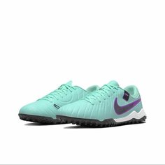Шиповки NIKE Tiempo Legend 10 Academy TF, размер 7 US, бирюзовый