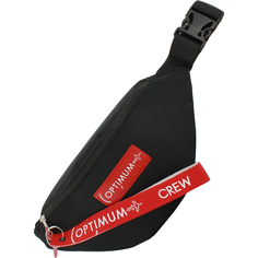 Сумка поясная Optimum Crew, фактура матовая, черная