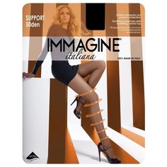Колготки Immagine Support Press, 50 den, размер 4, nero