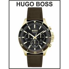 Наручные часы BOSS Allure, темно-коричневый