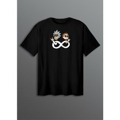 Футболка CherryPie, размер ONESIZE(XS-XXL), черный