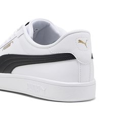 Кеды PUMA Smash 3.0 L Jr, размер 10 UK, белый/черный