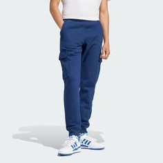 Брюки спортивные adidas Originals Trefoil Essentials, размер M, синий