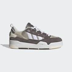 Кеды adidas Originals Adi2000, размер 9,5 UK, Charcoal / Cloud White / Putty Grey