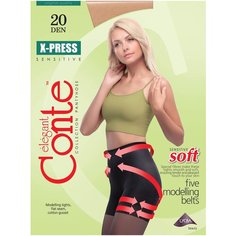 Колготки Conte elegant X-Press, 20 den, grafit
