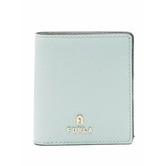Кошелек FURLA, фактура зернистая, синий