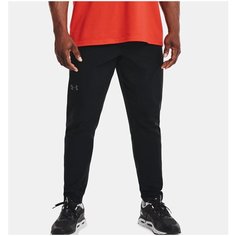 Брюки спортивные Under Armour UA Unstoppable Tapered, размер XS, черный