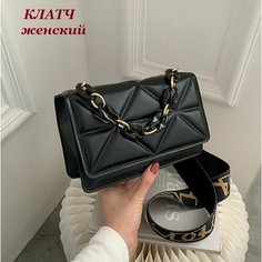 Сумка кросс-боди Bottoncini, черный
