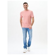 Футболка Uzcotton Premium, размер 40-42\XXS, пыльная роза
