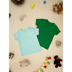 Футболка Chic Panda, размер 68, зеленый