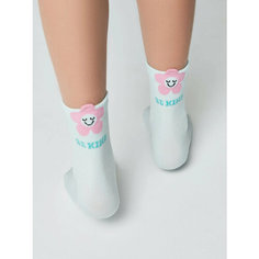 Носки Conte-kids Tip-Top, размер 22(33-35), , бирюзовый