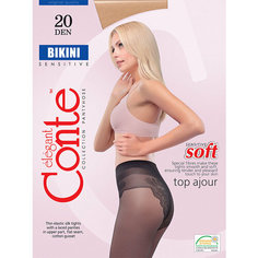 Колготки Conte elegant Bikini, 20 den, размер 2, nero con