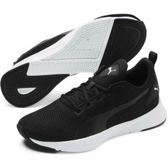 Кроссовки PUMA Flyer Runner, полнота 7 (RU)/ на среднюю и широкую стопу, размер 9 UK, чёрный
