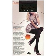 Колготки Filodoro Classic Thermo Feelings, 200 den, размер 3, чёрный Filodoro®