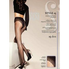 Колготки Sisi Style, 15 den, размер 4, чёрный